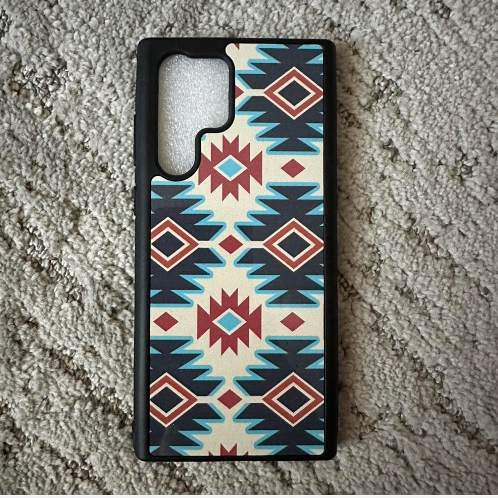 Handmade Patterned Phone Case - Multicolor